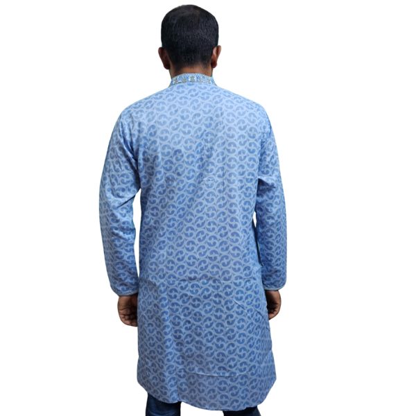 Pure Soft Cotton Design Panjabi - Image 3